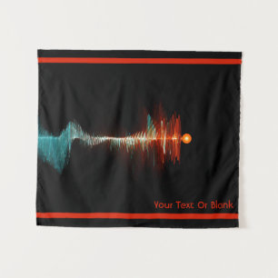 BruchwellenDualität Wandteppich