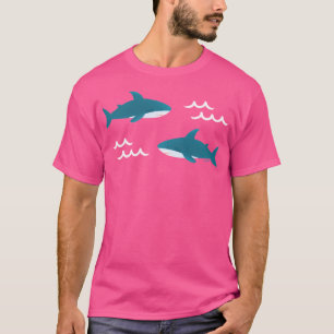 Brucieblahaj Ikea Shark Pattern (Aquamarin) T-Shirt