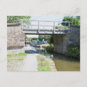 Brücke 14 auf der Postkarte des Macclesfield-Kanal