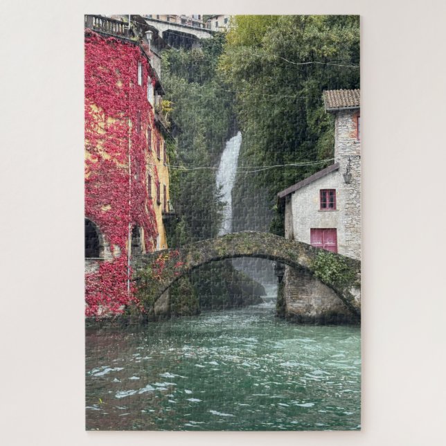 Brücke am Comer See (Vertikal)