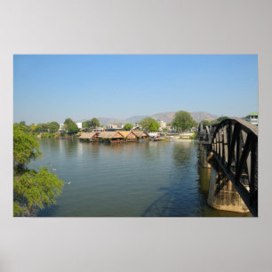 Brücke am Fluss Kwai Poster