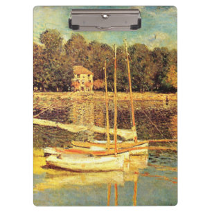Brücke bei Argenteuil Claude Monet Klemmbrett