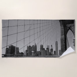 Brücke Brooklyn Strandtuch