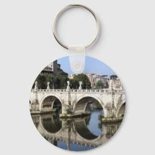 Brücke Castel st Angelo, Rom, Italien Schlüsselanhänger