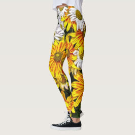 Brücke der Blumen-Gänseblümchen Leggings