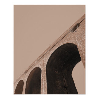 Brücke der Höhen - Mocha Mousse Poster