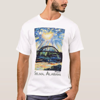Brücke Edmund Pettus, Selma Alabama, T-Shirt