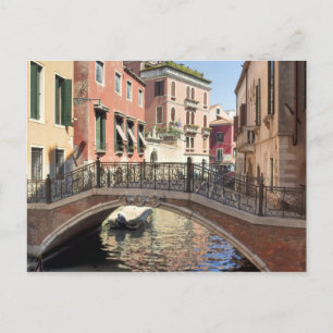 Brücke im Venedig-Kanal Postkarte