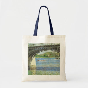 Brücke in Argenteuil von Gustave Caillebotte Tragetasche