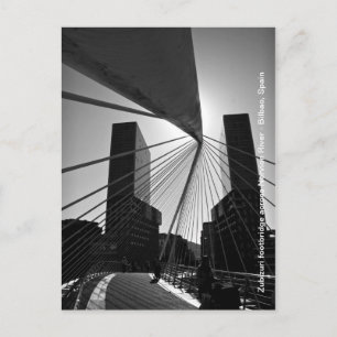 Brücke in Bilbao Postkarte