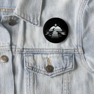 Brücke in die Sterne Symbol für Hoffnung & kosmisc Button