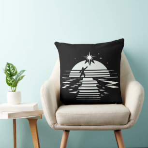 Brücke in die Sterne Symbol für Hoffnung & kosmisc Kissen