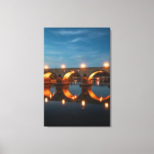 Brücke in Koblenz Deutschland Leinwanddruck