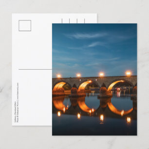 Brücke in Koblenz Deutschland Postkarte
