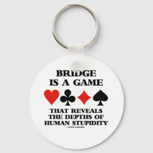 Brücke ist ein Spiel aufdeckt Tiefen der Schlüsselanhänger