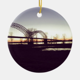 Brücke Keramik Ornament