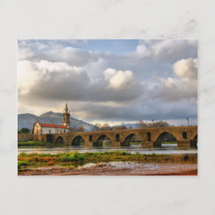 Brücke Ponte Des Lima Postkarte