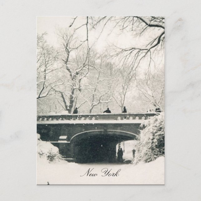 Brücke Postkarte (Vorderseite)