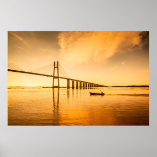 Brücke Rosarios Victoria Poster