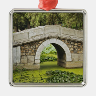 Brücke, Sommerpalast, Peking, China Ornament Aus Metall