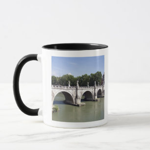 Brücke über dem Fluss Tiber, Rom (Italien). Es i Tasse