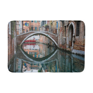 Brücke über den Venice-Kanal Badematte