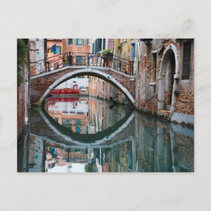 Brücke über den Venice-Kanal Postkarte