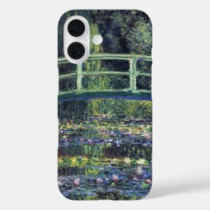 Brücke über den Wasserlilie Pond von Claude Monet iPhone 16 Hülle