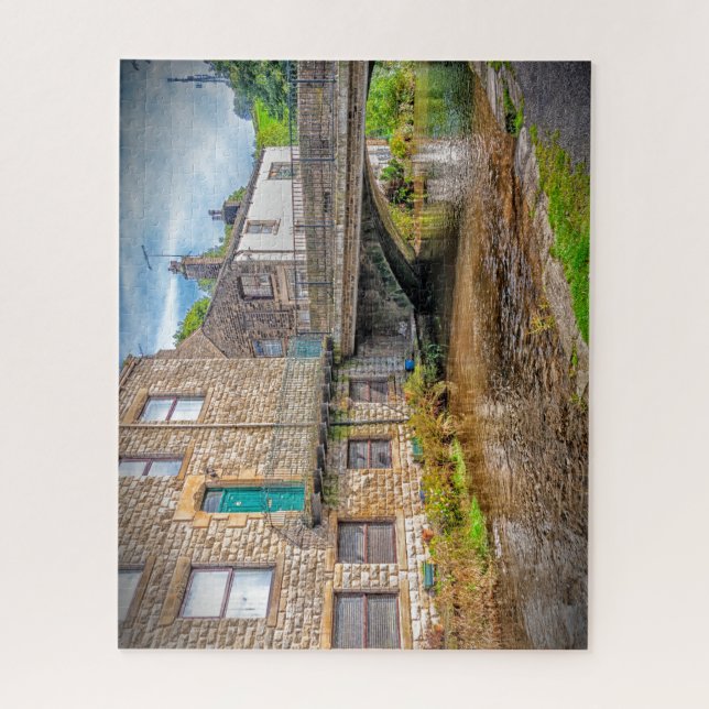Brücke über die Thame, Uppermill (Vertikal)