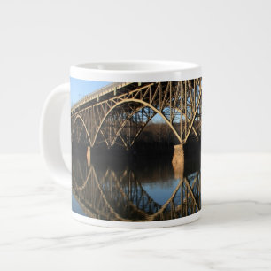 Brücke über Schuylkill Fluss Jumbo-Tasse