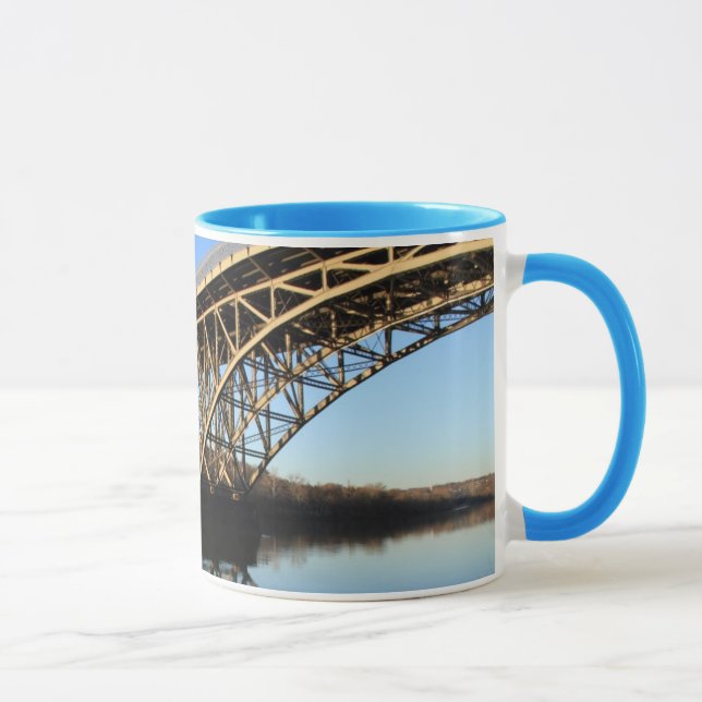 Brücke über Schuylkill Fluss Tasse (Rechts)
