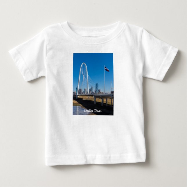 Brücke und Flagge Baby T-shirt (Vorderseite)