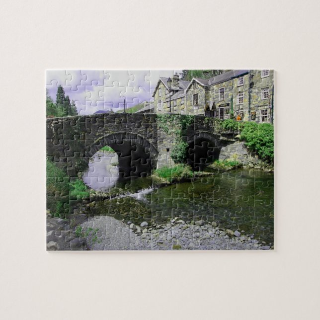 Brücke und Strom (Horizontal)