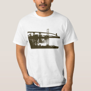 Brücke Vincents Thomas in Brown-T - Shirt
