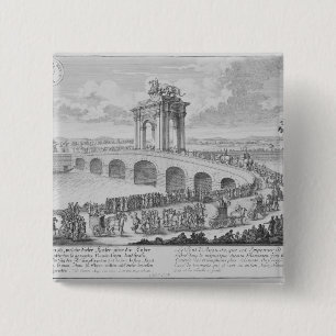 Brücke von Augustus an über Flaminia, nahe Rimin Button