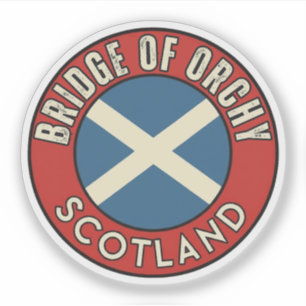 Brücke von Orchy, Schottland Aufkleber