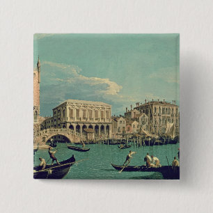 Brücke von Seufzern, Venedig c.1740 Button