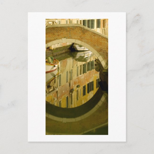 Brücke von Venedig Postkarte (Vorderseite)