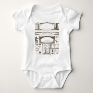 Brücken bauen baby strampler