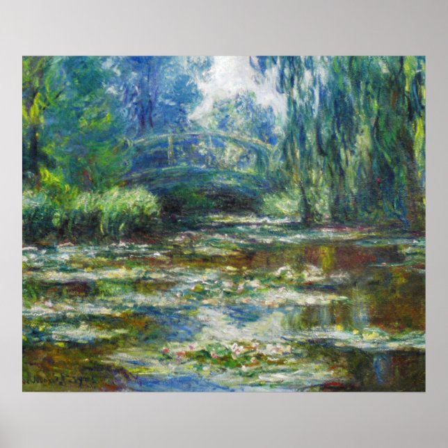Brücken & Brücken Monet San Giorgio Poster (Vorne)
