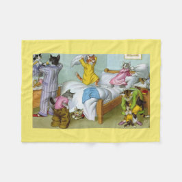 BRÜCKEN: Chaos am Bedtime - Fleece-Decke Fleecedecke
