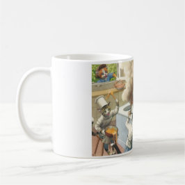 BRÜCKEN: Küchen-Katastrophen-   Weiß-Tasse Kaffeetasse