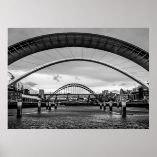 Brücken, Newcastle upon Tyne Print/Poster Poster
