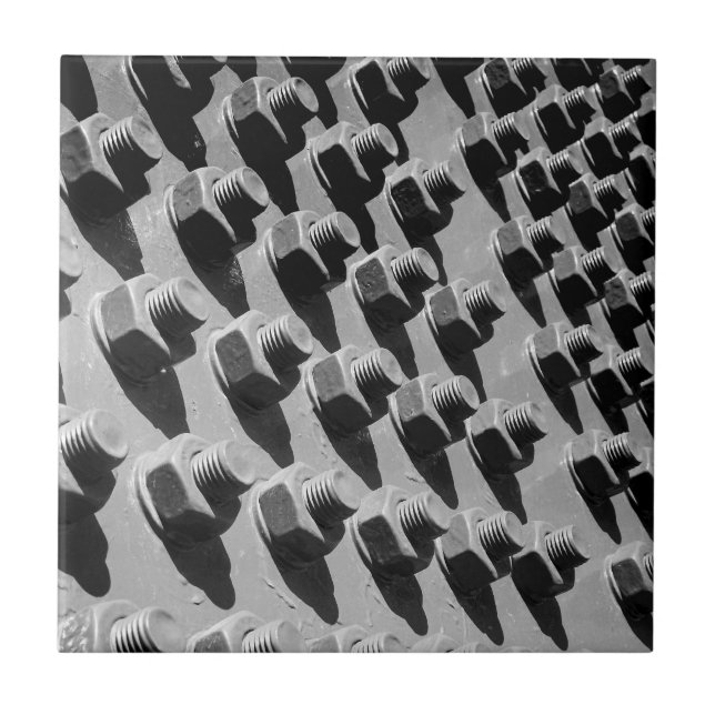 Brücken-Nüsse - und - Bolzen Fliese (Vorderseite)