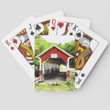 Brücken-Spielkarten