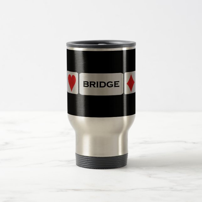 Brücken-Tasse - wählen Sie Art u. Farbe Reisebecher (Mittel)