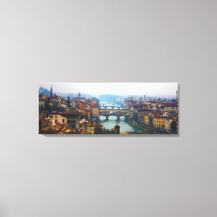 Brücken von Florenz Italien Leinwanddruck