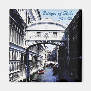 Brücken von Seufzern - Venedig Magnet