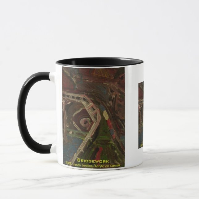 Brückenbau Tasse (Links)