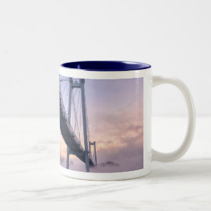 Brückenbauer Zweifarbige Tasse